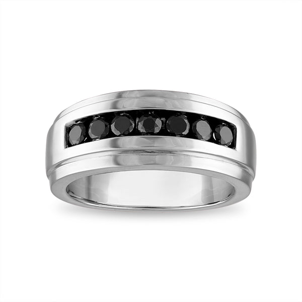 3/4 CTW Diamond Wedding Ring in 10KT White Gold