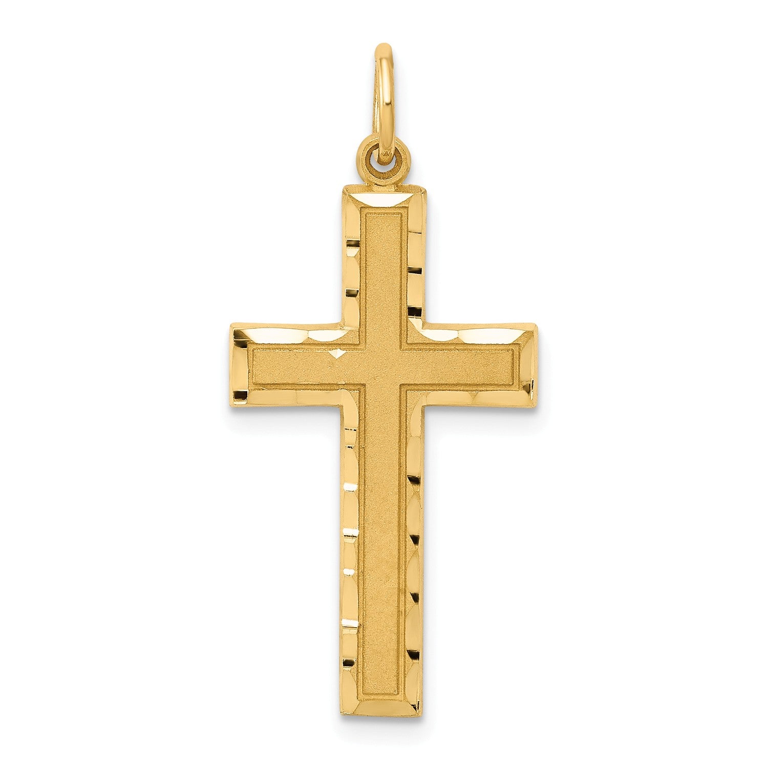 14k Cross Charm