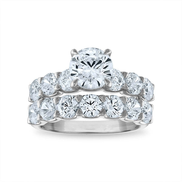 Signature EcoLove Diamond Dreams 4 3/4 CTW Diamond Classic Bridal Set in 14KT White Gold