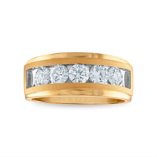 Signature EcoLove 1-1/2 CTW Lab Grown Diamond Wedding Ring in 14KT Yellow Gold