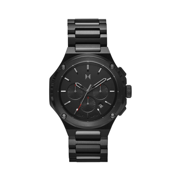 MVMT Raptor Black Stainless Steel 46MM Chronograph Watch; 28000149-D