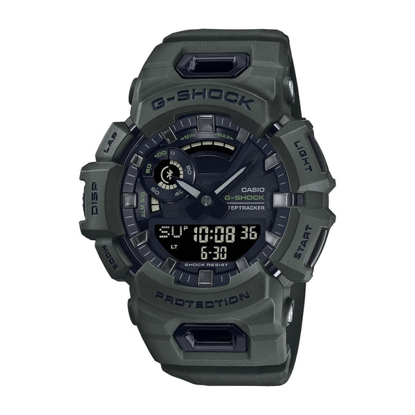 G-Shock Move 51MM Bluetooth Connected Green Resin Watch; GBA900UU-3A