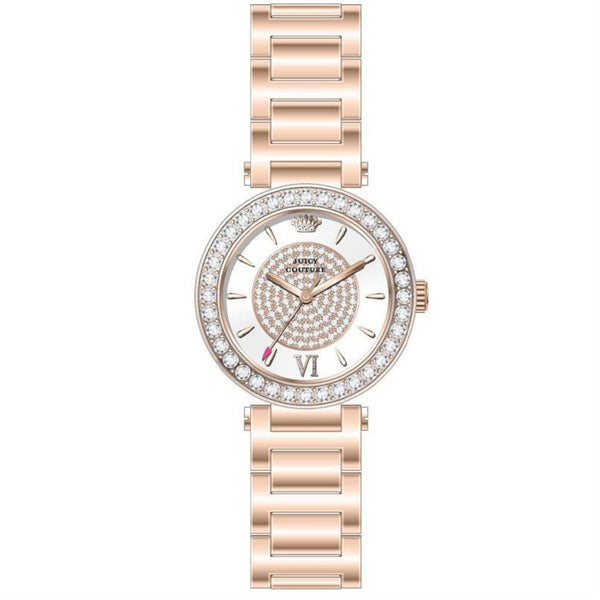 Juicy Couture with 34X34 MM White Watch Band; 1901152