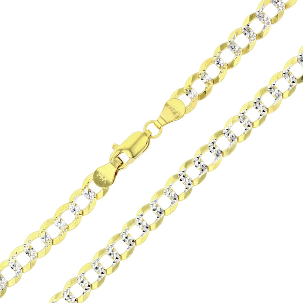 14KT Yellow Gold 8.25" 5.75MM Cuban Link Bracelet