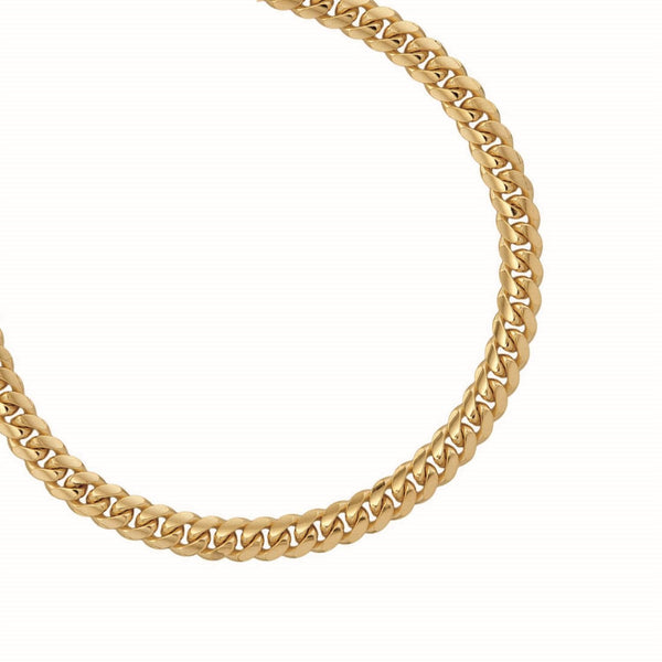 10KT Yellow Gold 24" 5.5MM Miami Cuban Link Chain