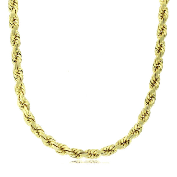 14KT Yellow Gold 20" 5MM Rope Chain