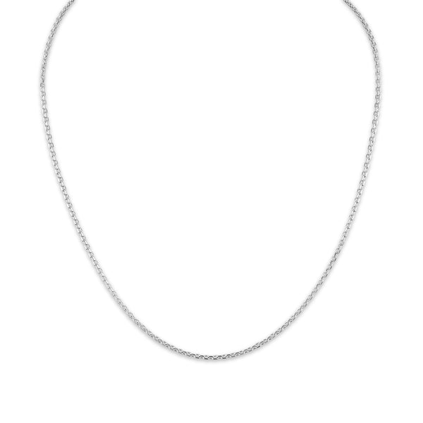 Sterling Silver 18" 1.5MM Cable Chain