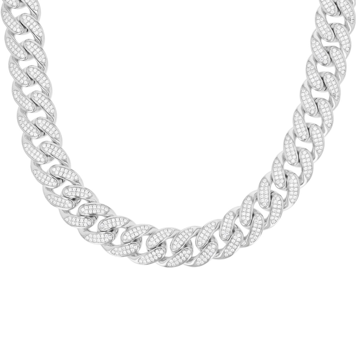 Sterling silver popular Cuban link chain