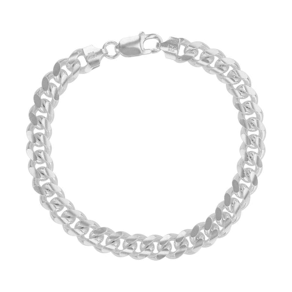 Luxe Layers Sterling Silver 8.5" 8.35MM Miami Cuban Link Bracelet