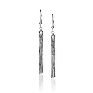 Sterling Silver Tassel Earrings