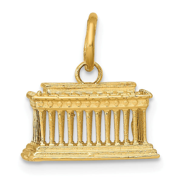 14k Lincoln Memorial Charm