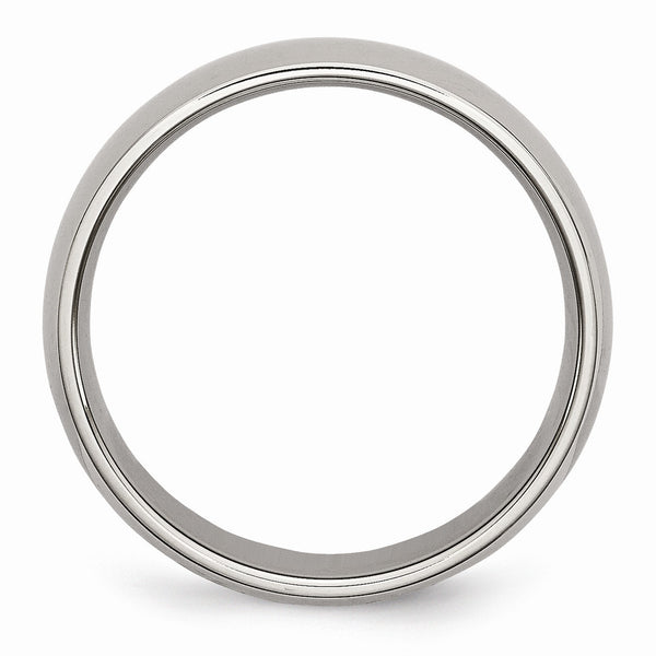 Titanium 6mm Polished Band