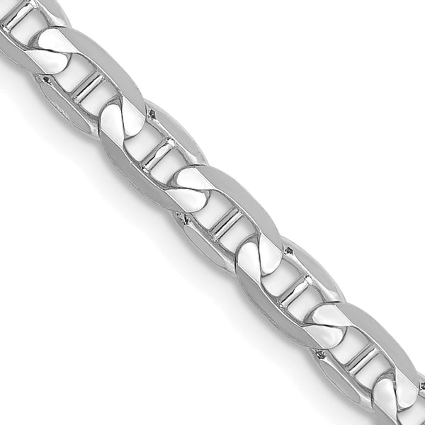 14KT White Gold 20" 3.75MM Anchor Link Chain