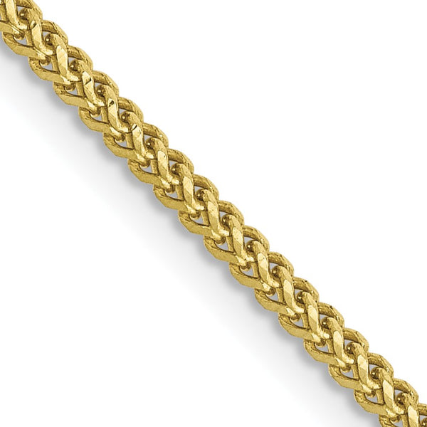 10KT Yellow Gold 20" 1.3MM Franco Chain