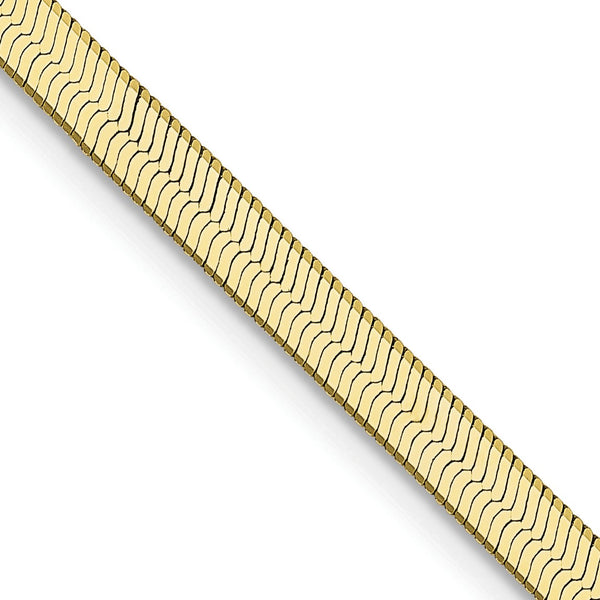 10KT Yellow Gold 24" 3MM Herringbone Chain