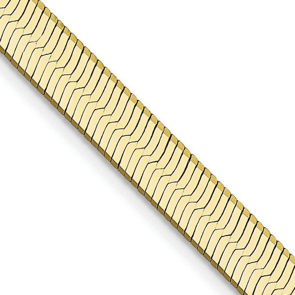 10KT Yellow Gold 16" 5MM Herringbone Chain