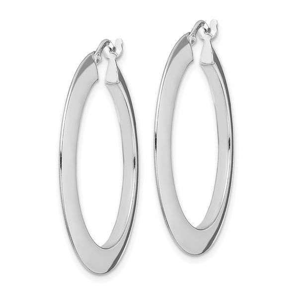 Sterling Silver 33MM Hoop Earrings